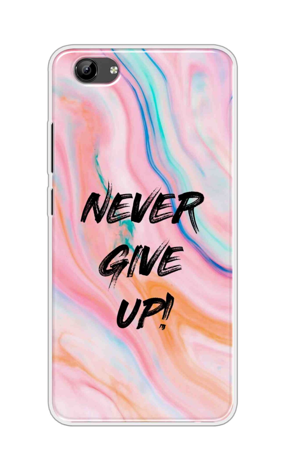 Coberta Back Cover For Vivo Y71i Back Cover Stylish Case - Never Give Up in Multicolour Design D11925