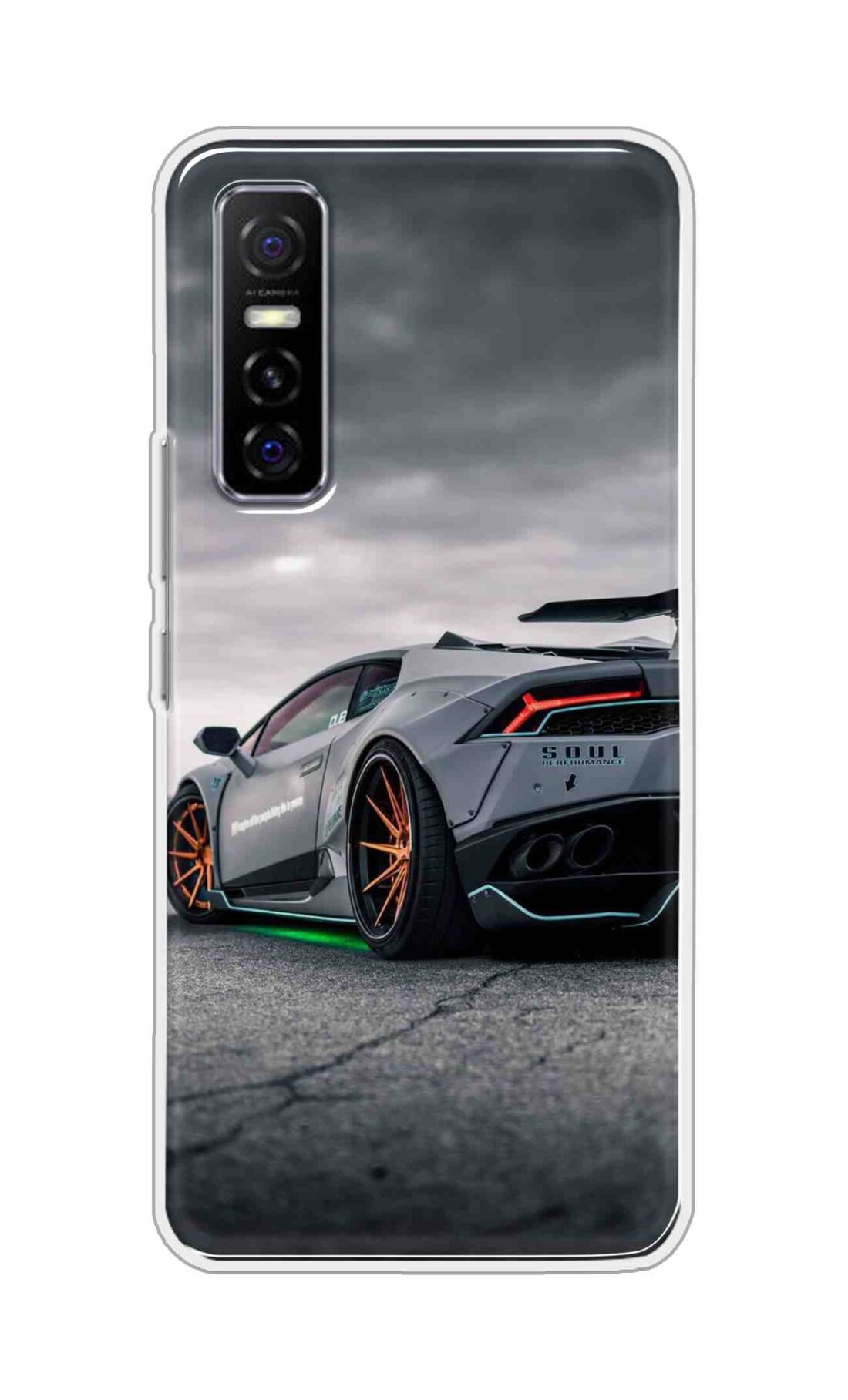 Coberta Back Cover For Vivo Y73S Back Cover Stylish Case - Modified Car Design D16538
