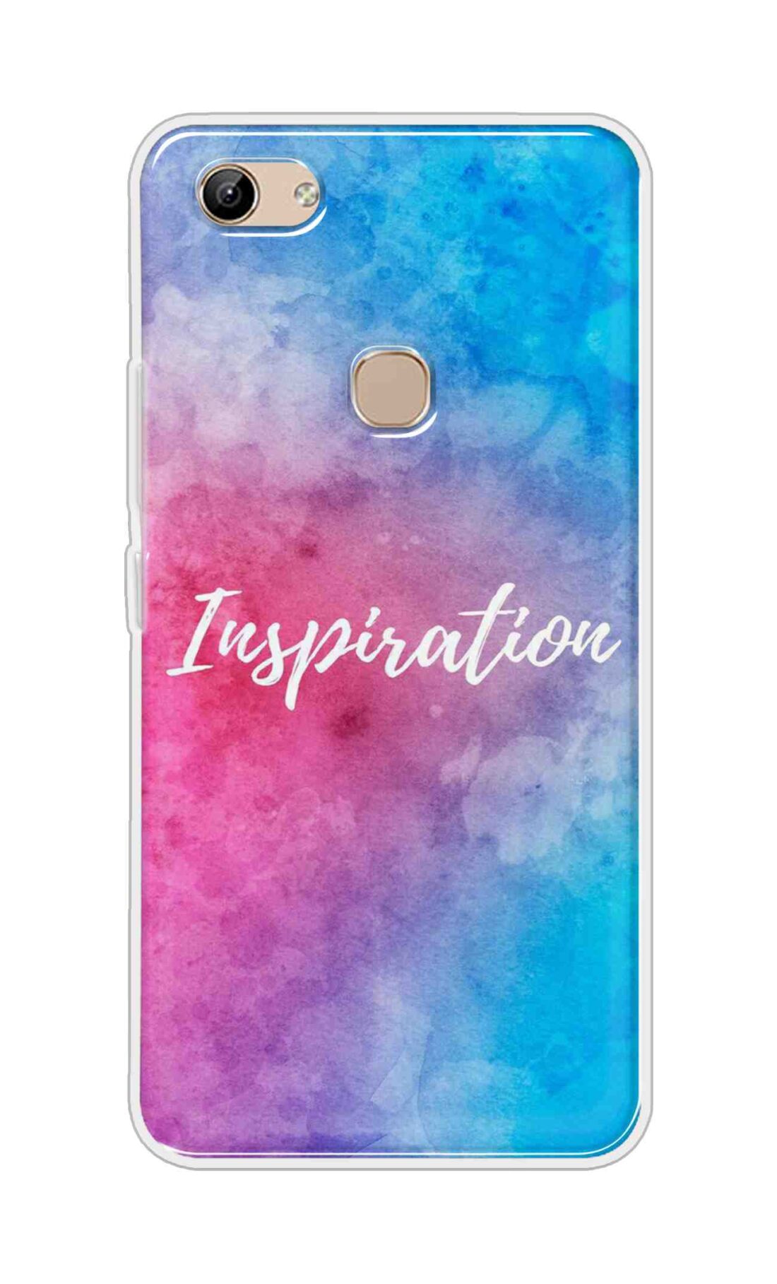 Coberta Back Cover For Vivo Y81 Back Cover Stylish Case - Inspiration in Blue and Pink Design D16051