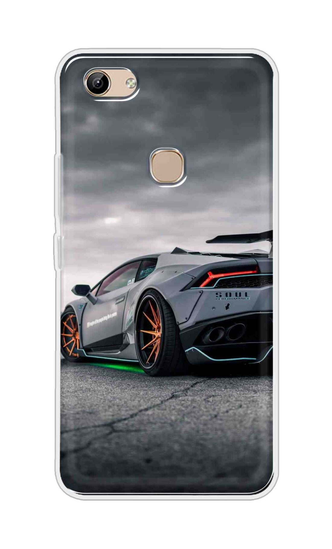 Coberta Back Cover For Vivo Y81 Back Cover Stylish Case - Modified Car Design D16538