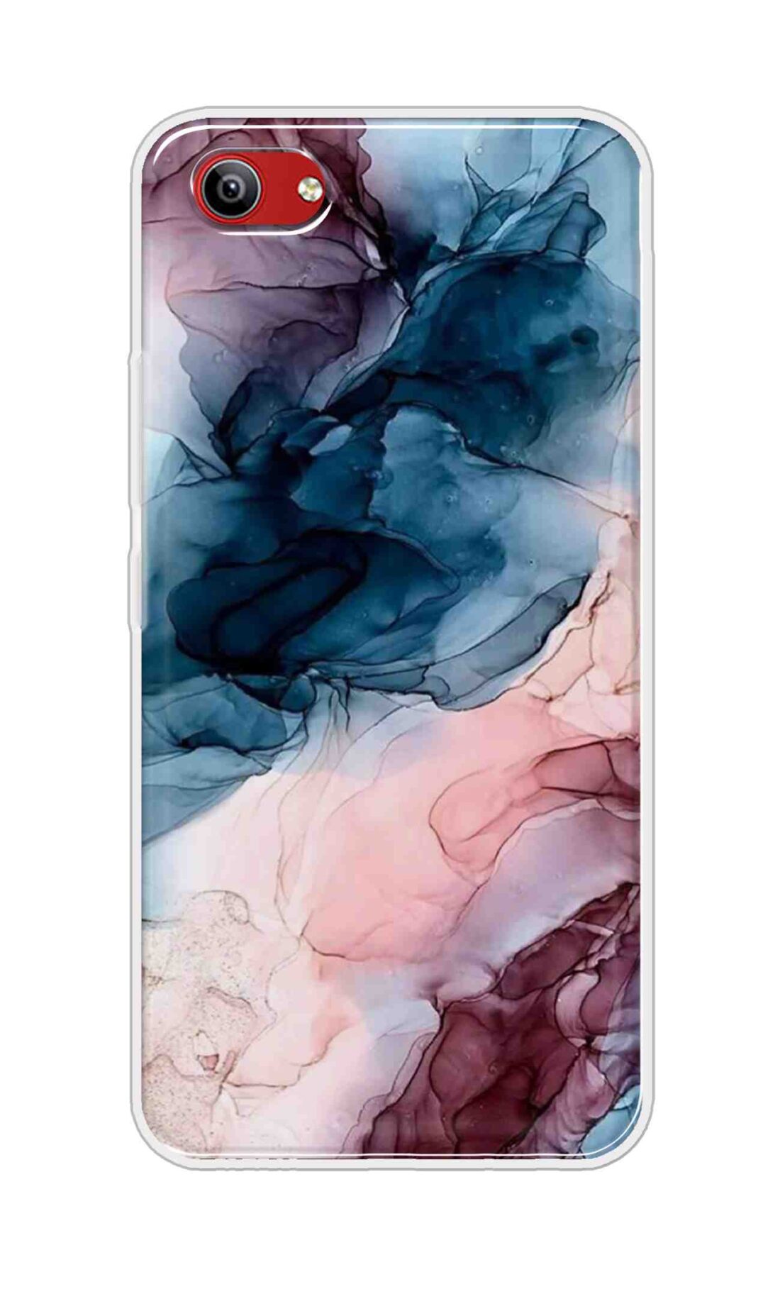 Coberta Back Cover For Vivo Y81i Back Cover Stylish Case - Colourful Marble Design D12694