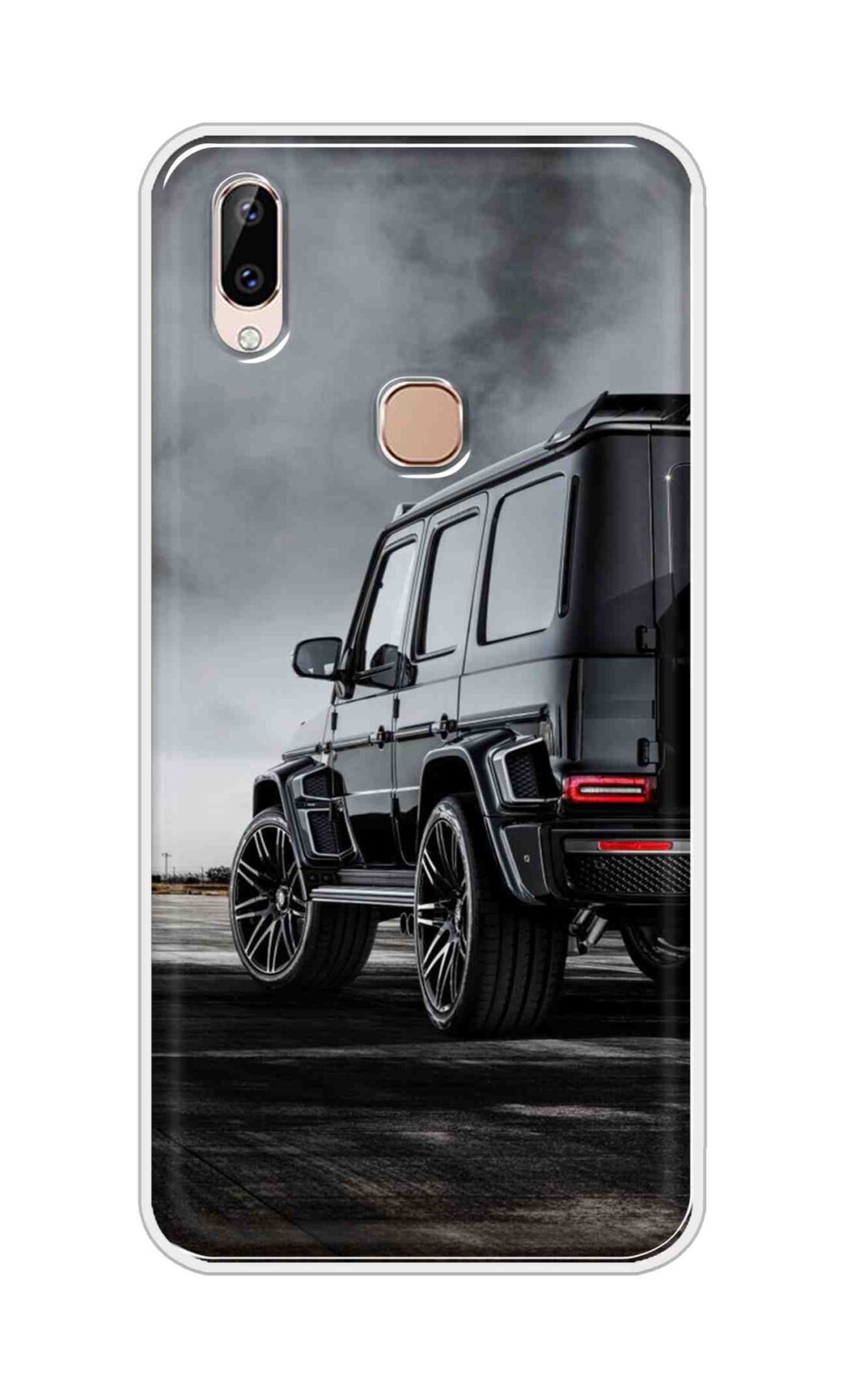 Coberta Back Cover For Vivo Y83 Pro Back Cover Stylish Case - Black Suv Car Design D11967