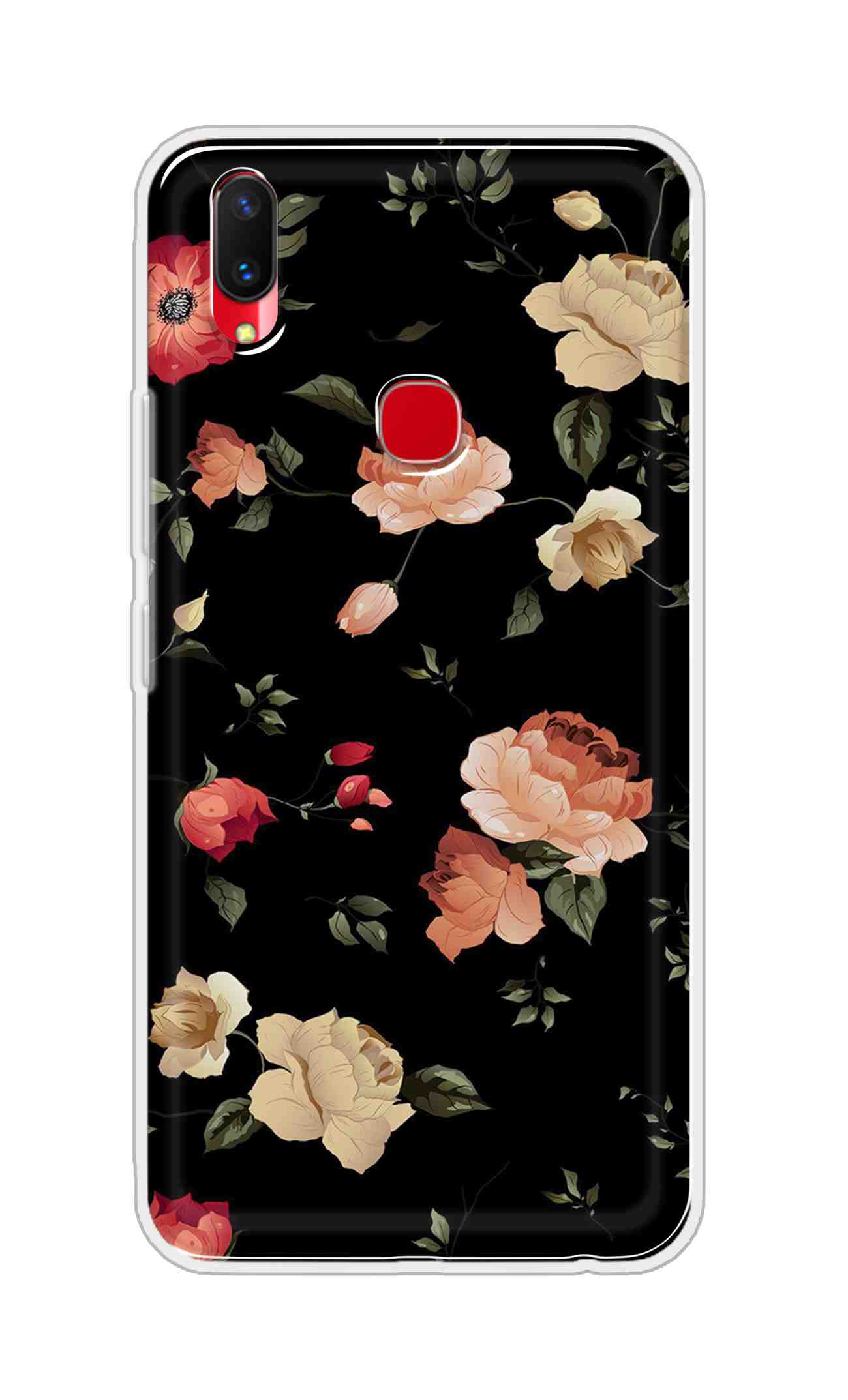 Coberta Back Cover For Vivo Z1 Lite Back Cover Stylish Case - Bright Flowers Design D11411