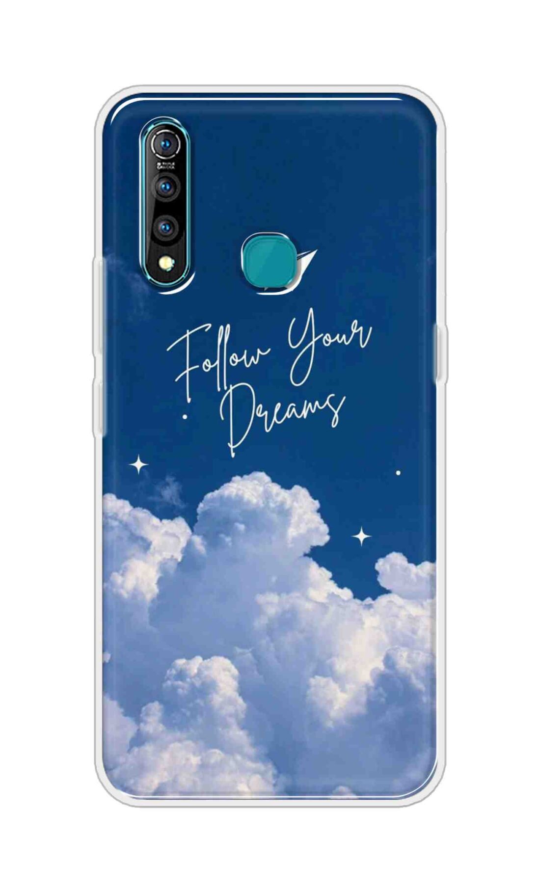 Coberta Back Cover For Vivo Z1 Pro Back Cover Stylish Case - Follow Your Dreams in Sky Design D16531