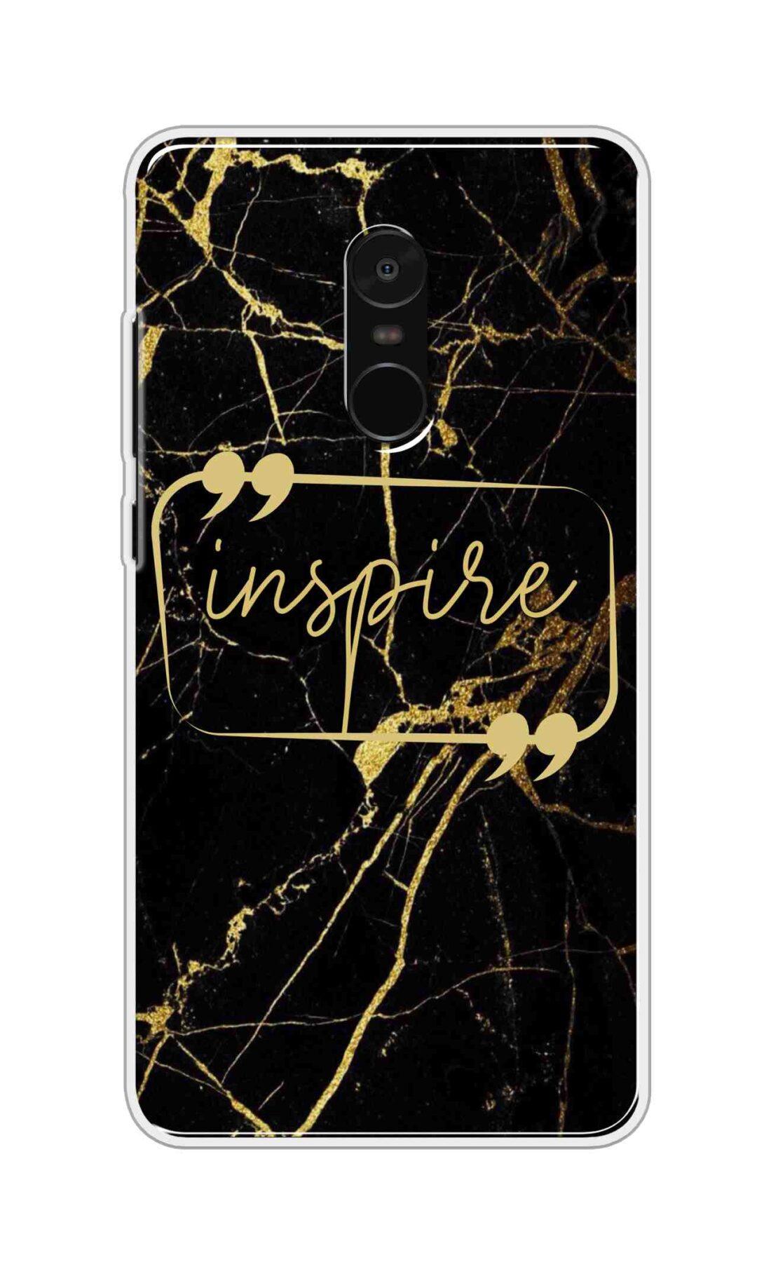 Coberta Back Cover For Xiaomi Redmi Note 4 Back Cover Stylish Case - Inspire in Golden Marble Design D16509