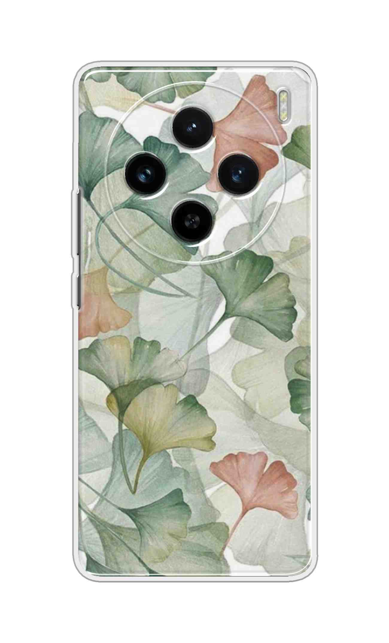 Coberta Back Cover For Vivo X100 5G Back Cover Stylish Case - Asthetic Leaves Pattern D14954