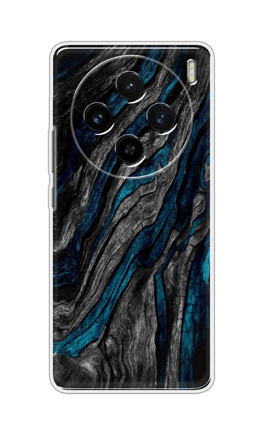 Coberta Back Cover For Vivo X100 5G Back Cover Stylish Case - Grey and Blue Mountain Design D16028