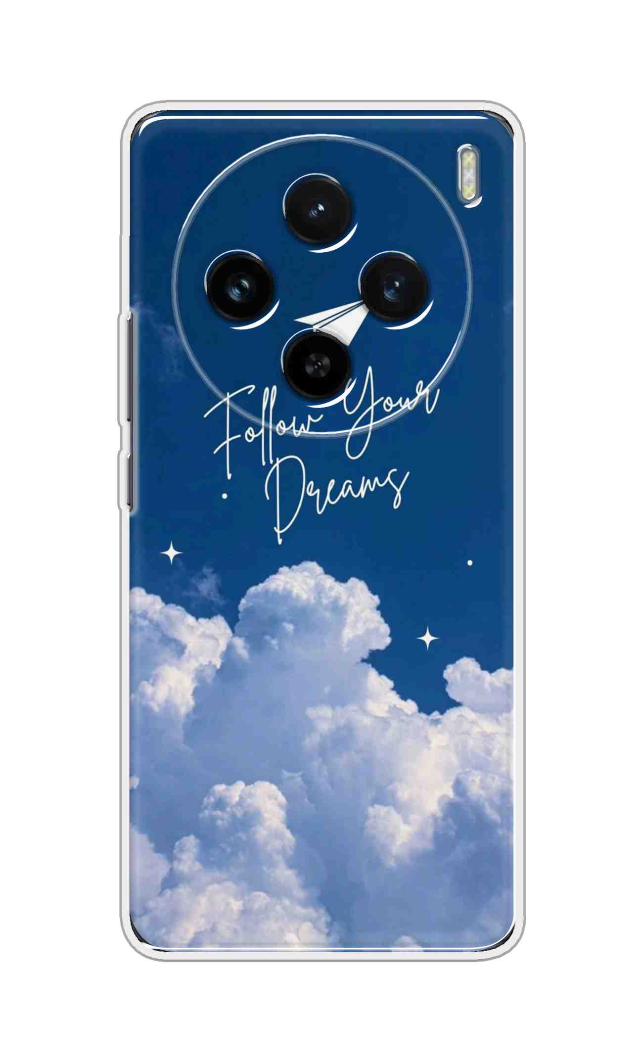 Coberta Back Cover For Vivo X100 Pro 5G Back Cover Stylish Case - Follow Your Dreams in Sky Design D16531