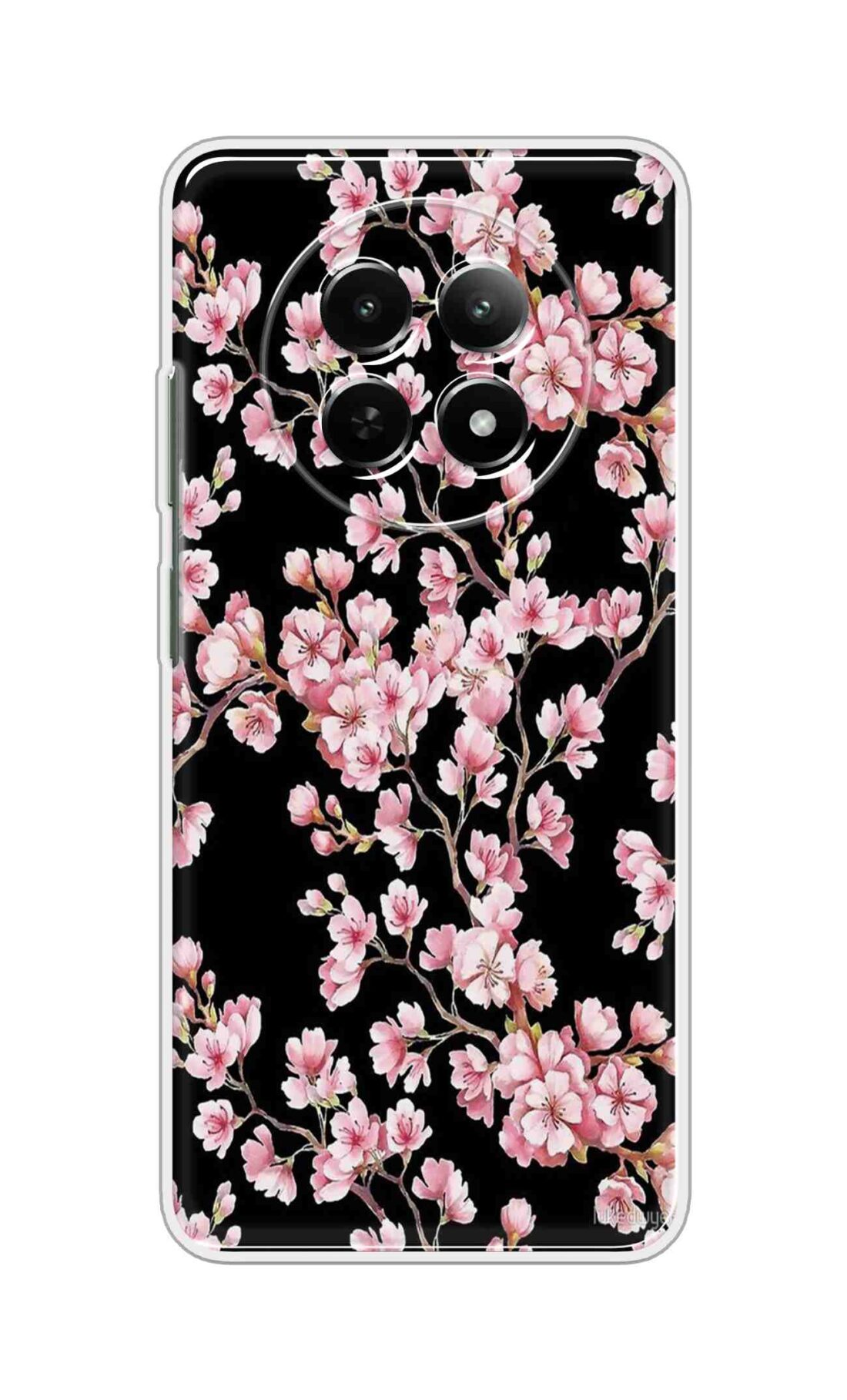 Printed TPU Back Cover For Realme 14 Pro Lite 5G - Small Pink Floral D12268
