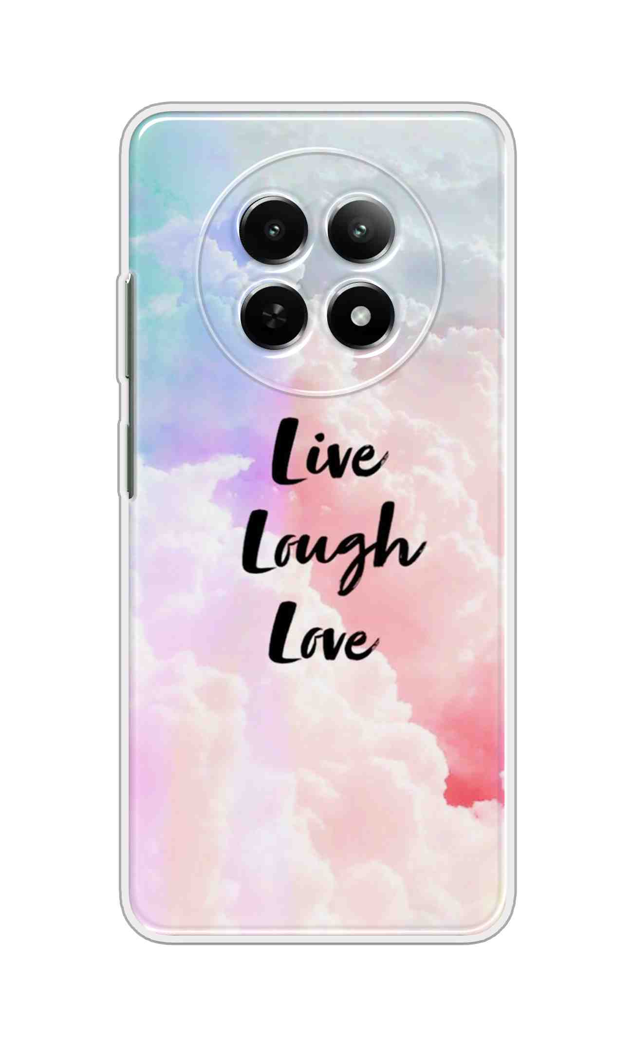 Printed TPU Back Cover For Realme 14 Pro Lite 5G - Live Laugh Love D16091