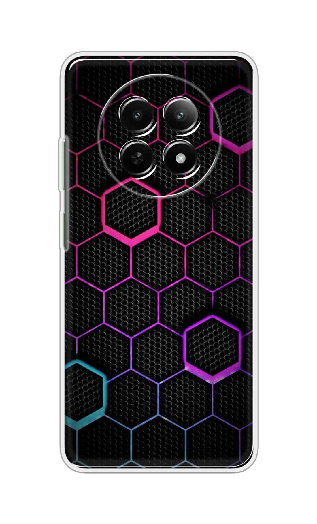 Printed TPU Back Cover For Realme 14 Pro Lite 5G - 3D Dark Design D16451