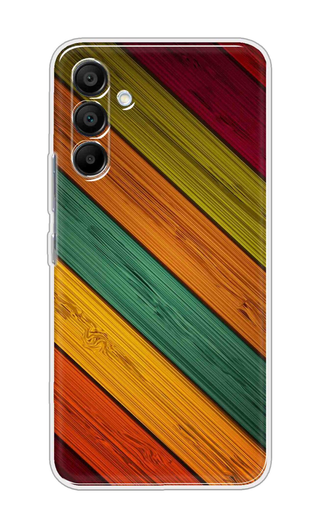 Printed TPU Back Cover For Samsung Galaxy A26 5G - Multicolour Wooden Design D11021