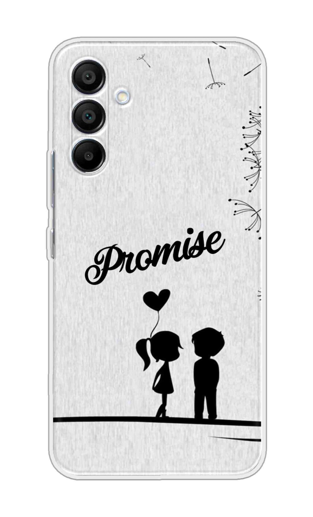 Printed TPU Back Cover For Samsung Galaxy A26 5G - Promise on Girl Boy Gift Love D11428