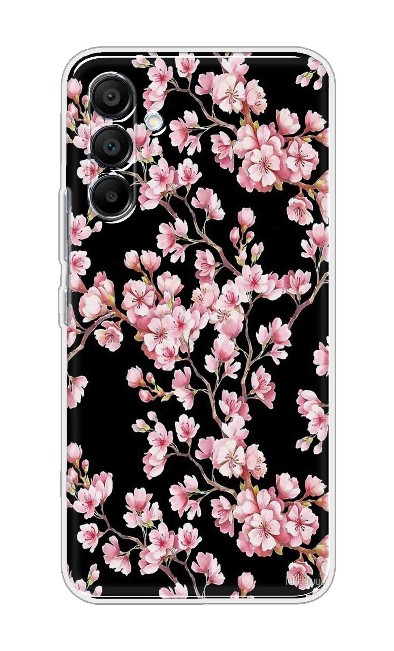 Printed TPU Back Cover For Samsung Galaxy A56 5G - Small Pink Floral D12268