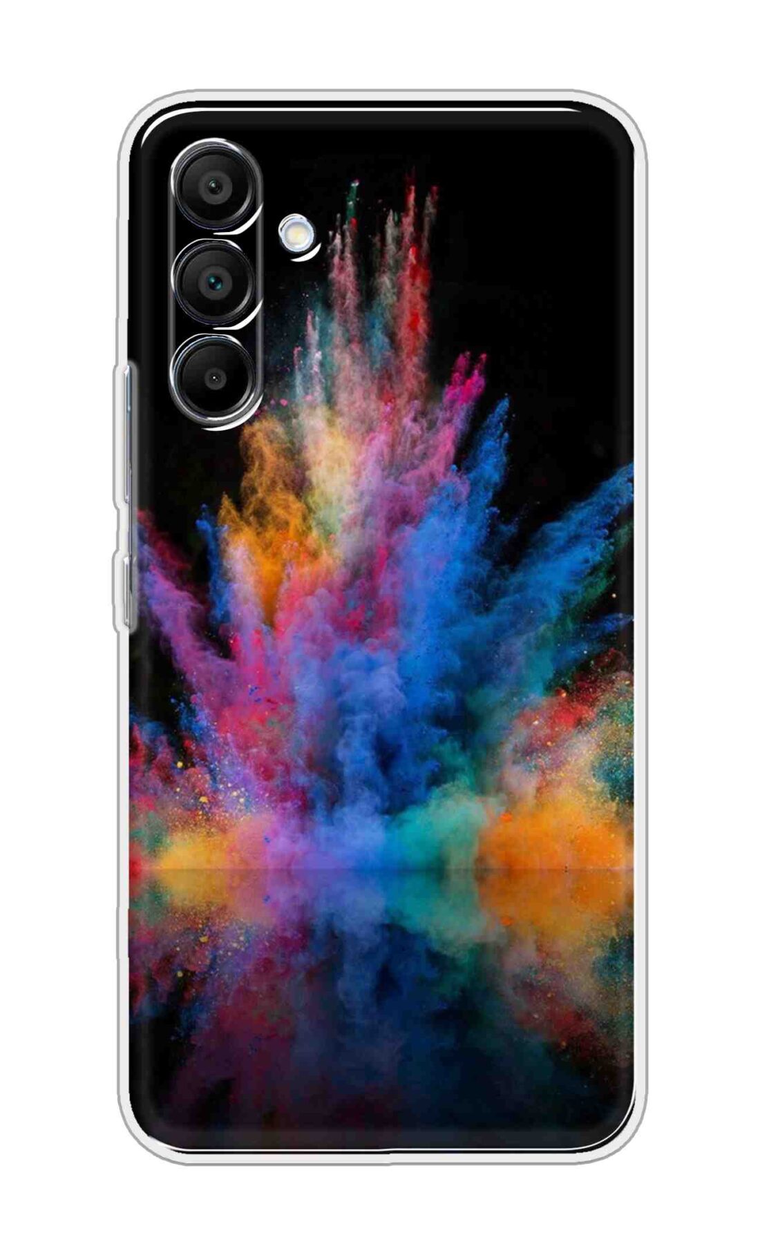 Printed TPU Back Cover For Samsung Galaxy M16 5G - Multicolour Storms D12369