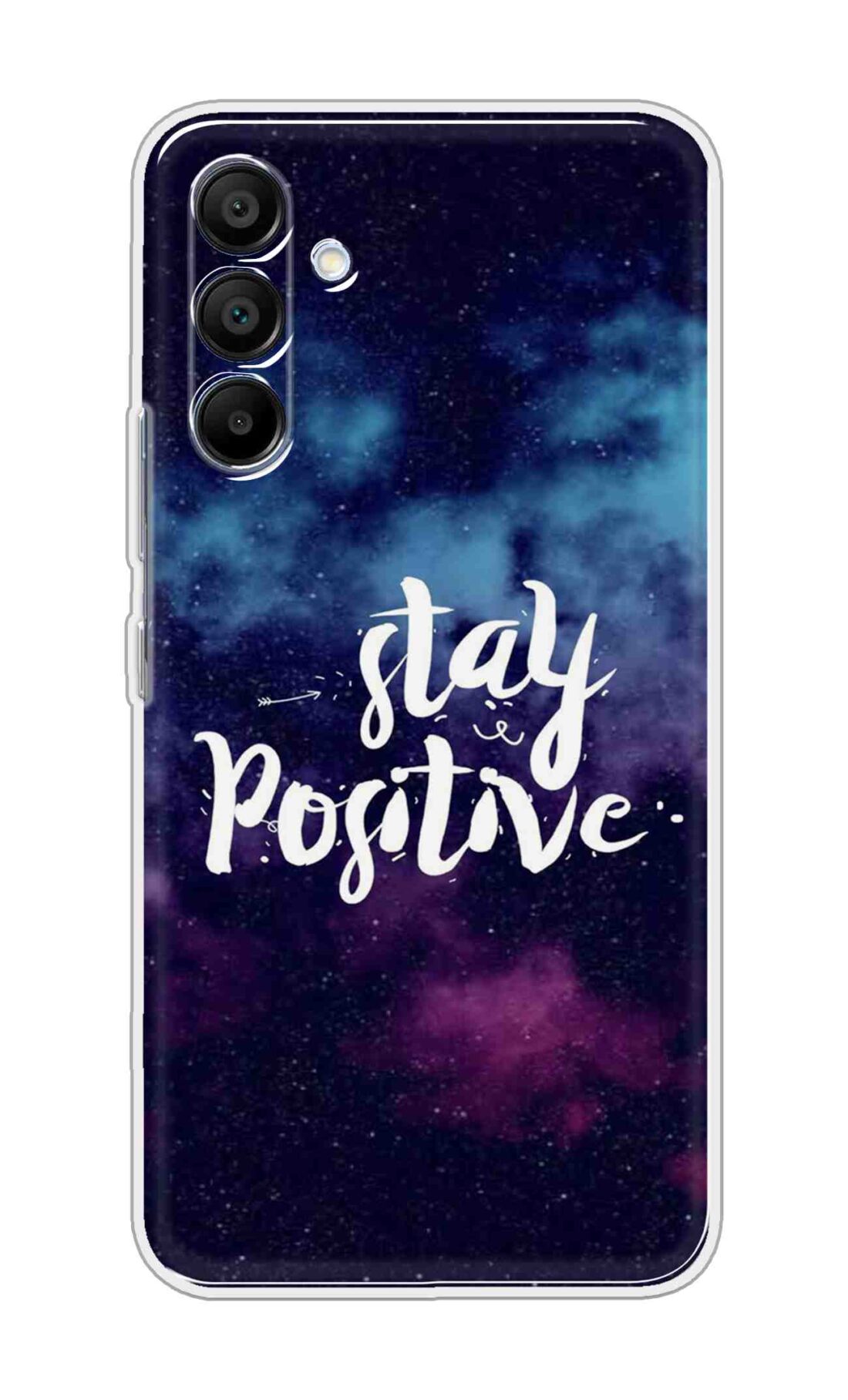 Printed TPU Back Cover For Samsung Galaxy M16 5G - Stay Positive D12934
