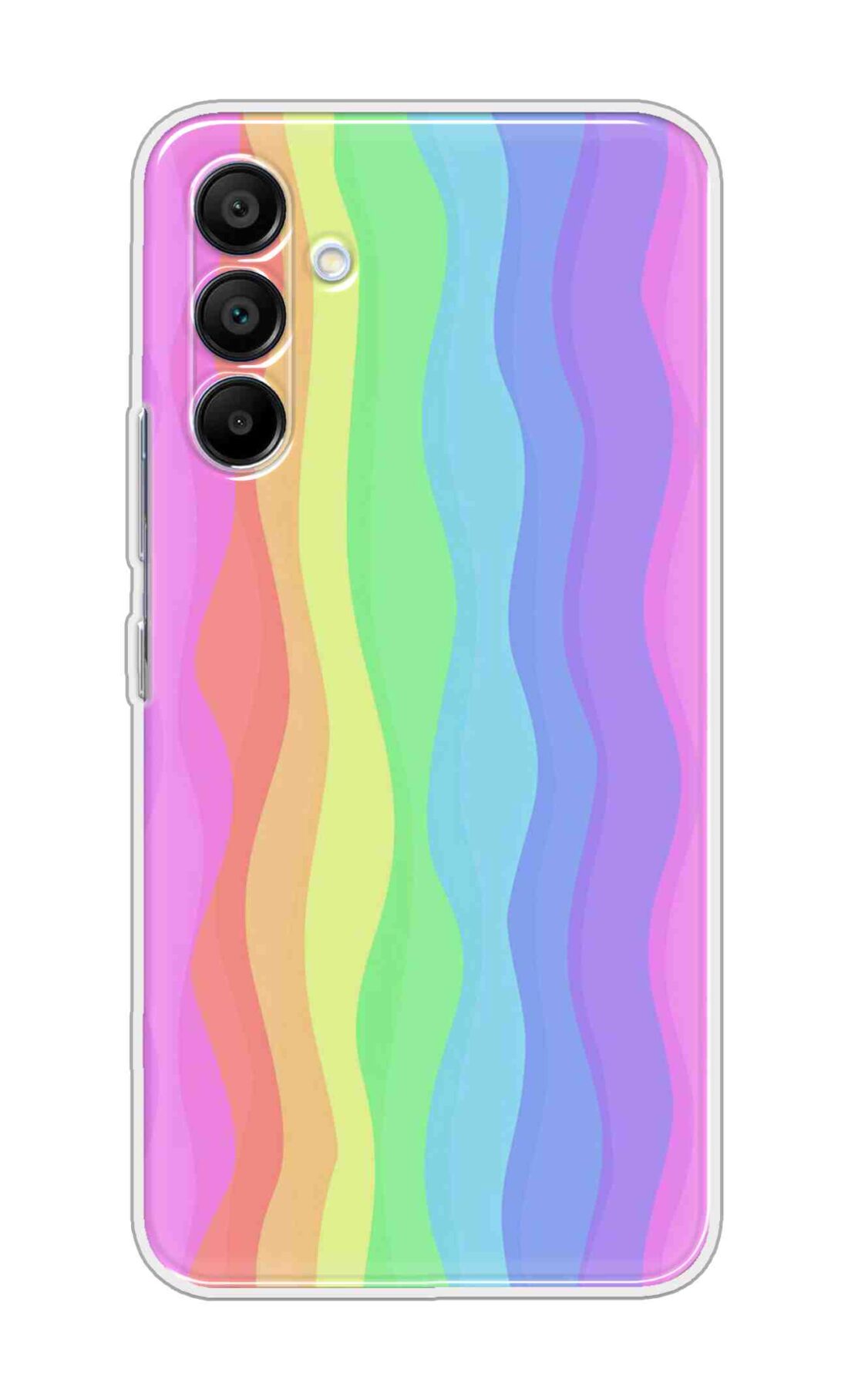 Printed TPU Back Cover For Samsung Galaxy A26 5G - Light Multicolour Rainbows D13748
