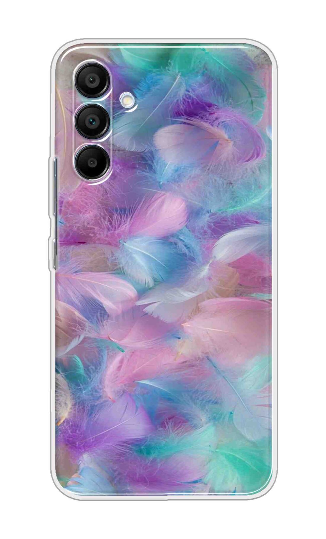 Printed TPU Back Cover For Samsung Galaxy A56 5G - Multicolour Leafs D16007