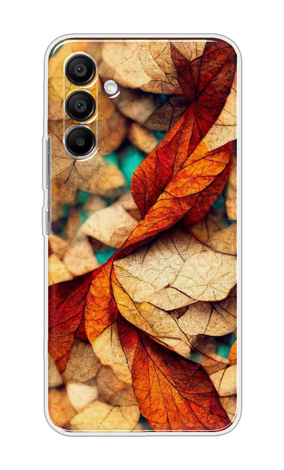 Printed TPU Back Cover For Samsung Galaxy A56 5G - Dry Leaves Design D16213