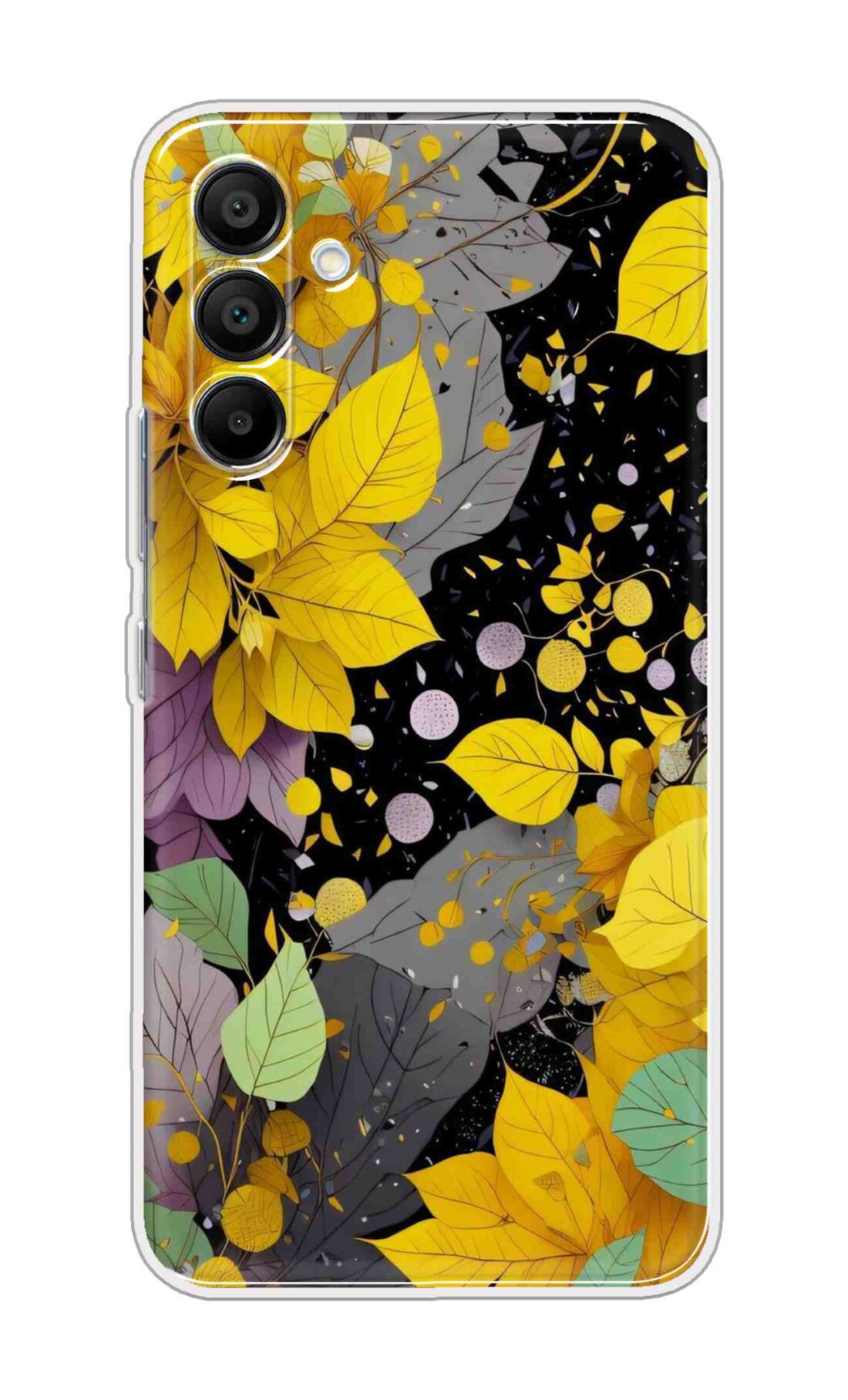 Printed TPU Back Cover For Samsung Galaxy A36 5G - Yellow Leafs D16479