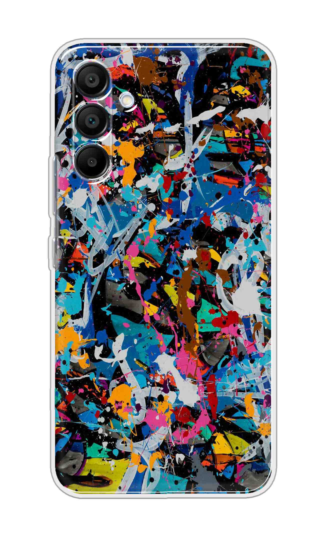 Printed TPU Back Cover For Samsung Galaxy A36 5G - Color Splash Full D16482