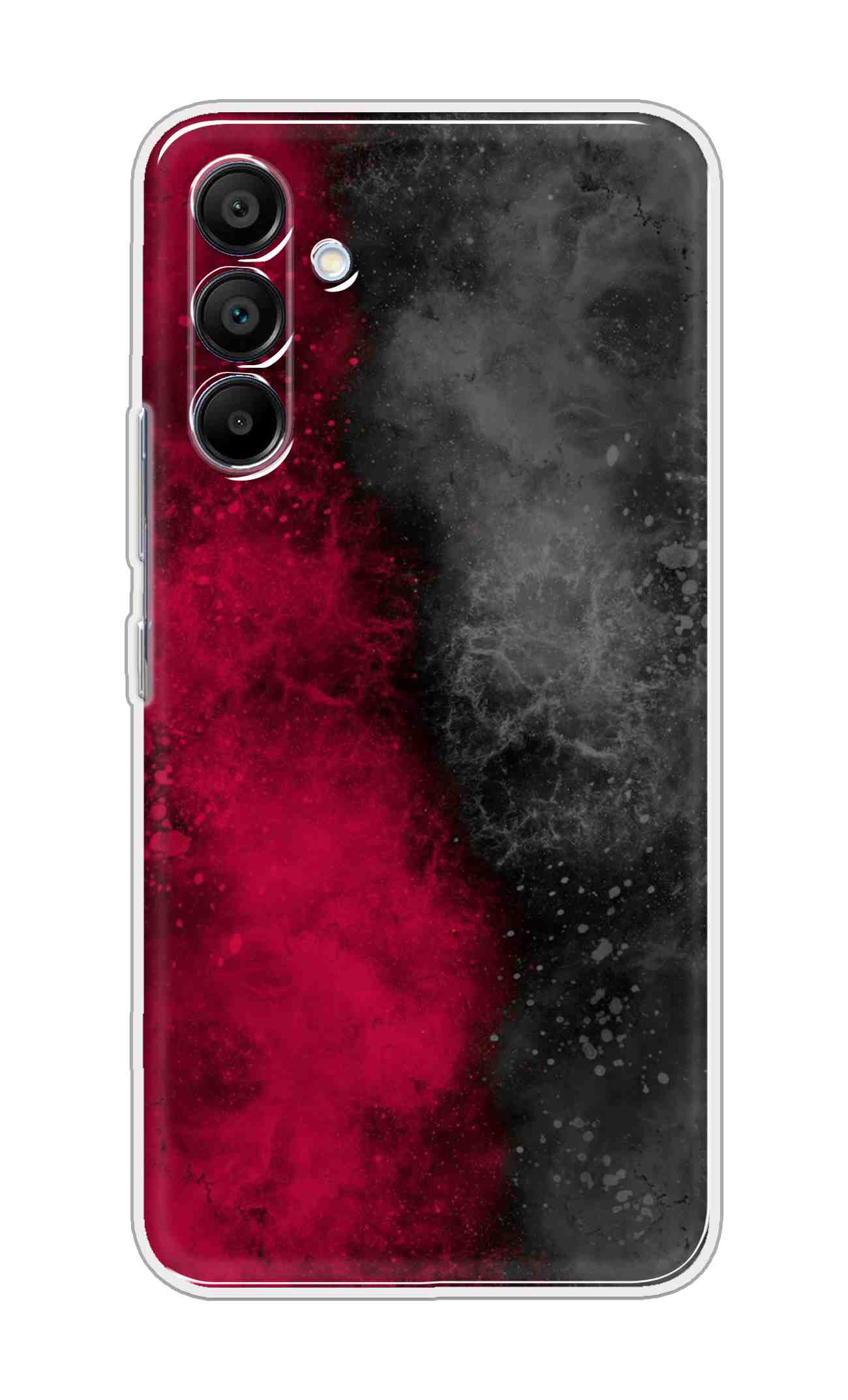 Printed TPU Back Cover For Samsung Galaxy A36 5G - Red Grey Waters D16483