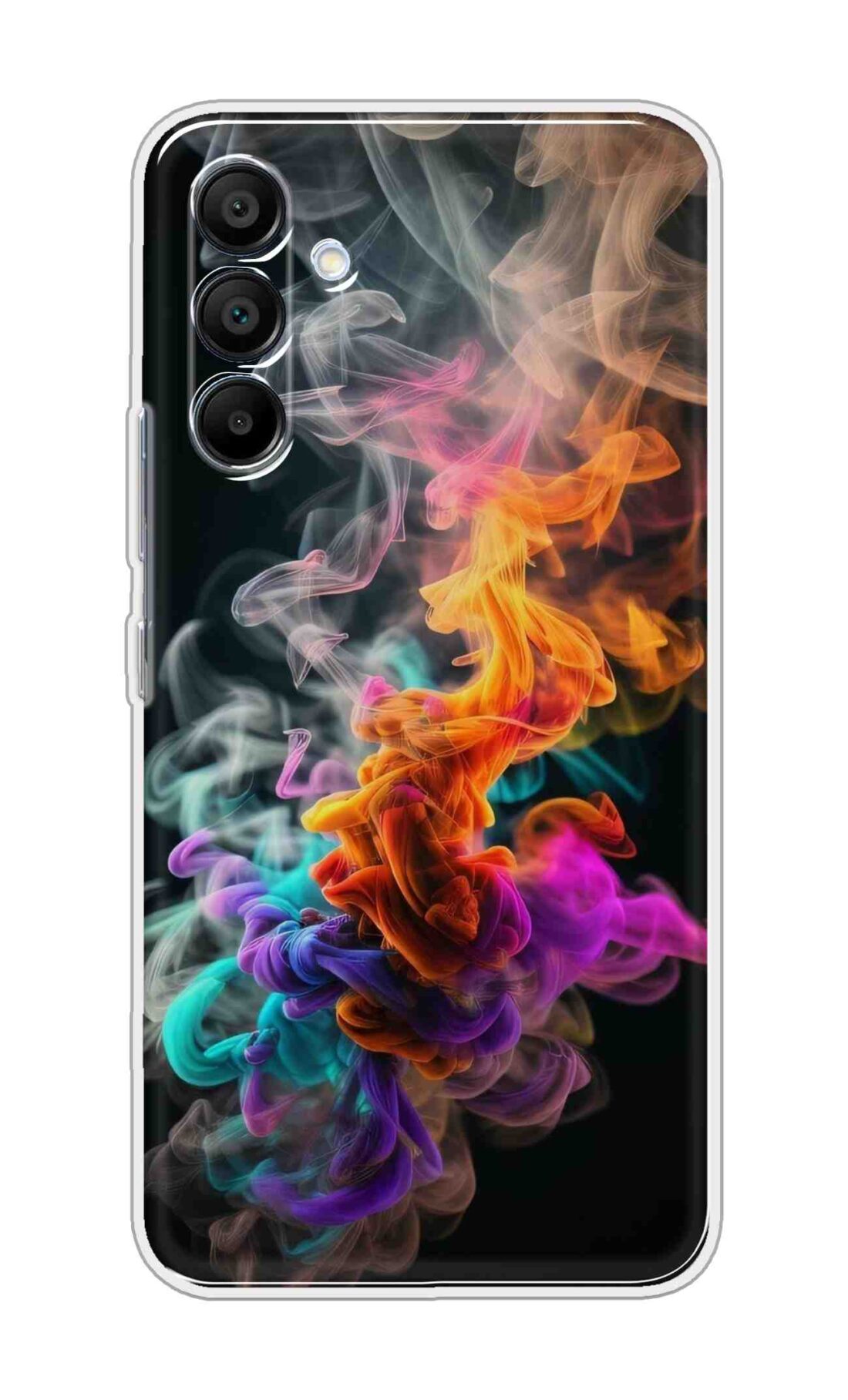 Printed TPU Back Cover For Samsung Galaxy A36 5G - Colorful Smoke D16485