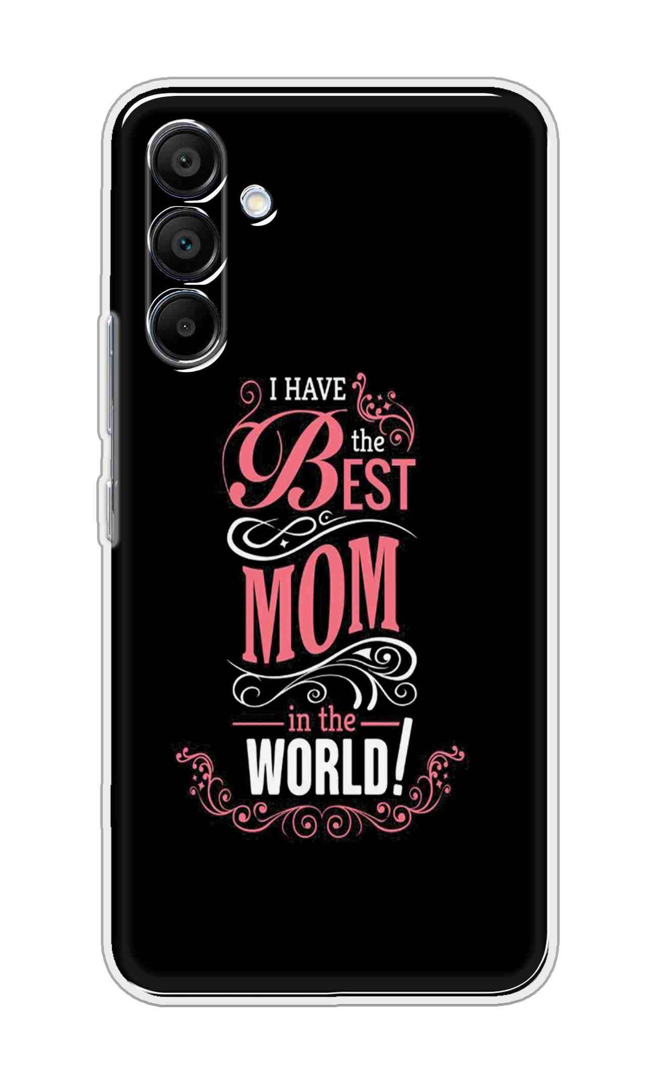 Printed TPU Back Cover For Samsung Galaxy M16 5G - Best Mom In The World D16497