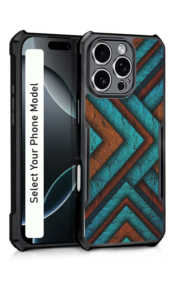 Acrylic Camera Protection Cover D16458 TRINGULR STRIPES