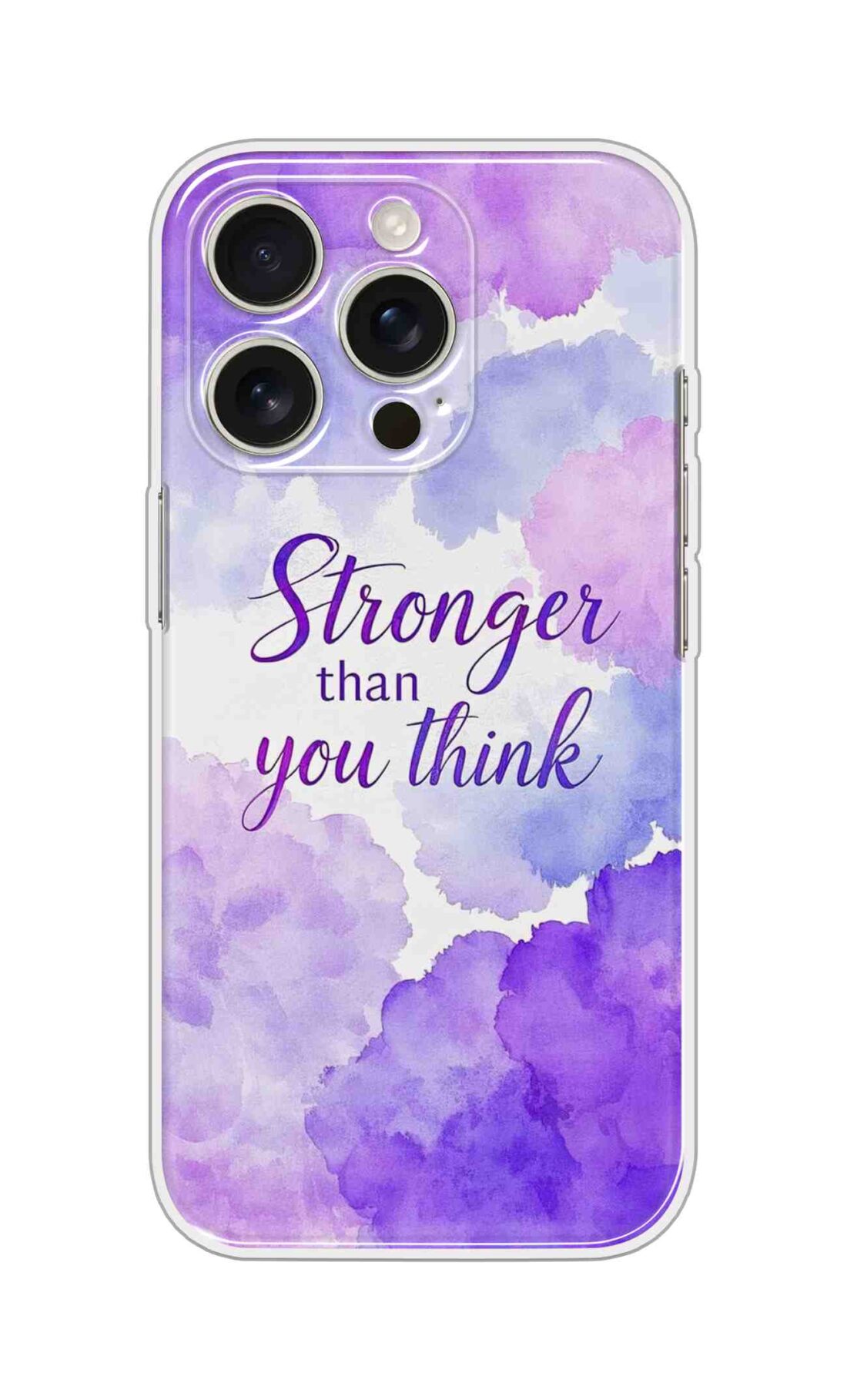 Printed Silicon Cover - Stronger Than You Think D16706