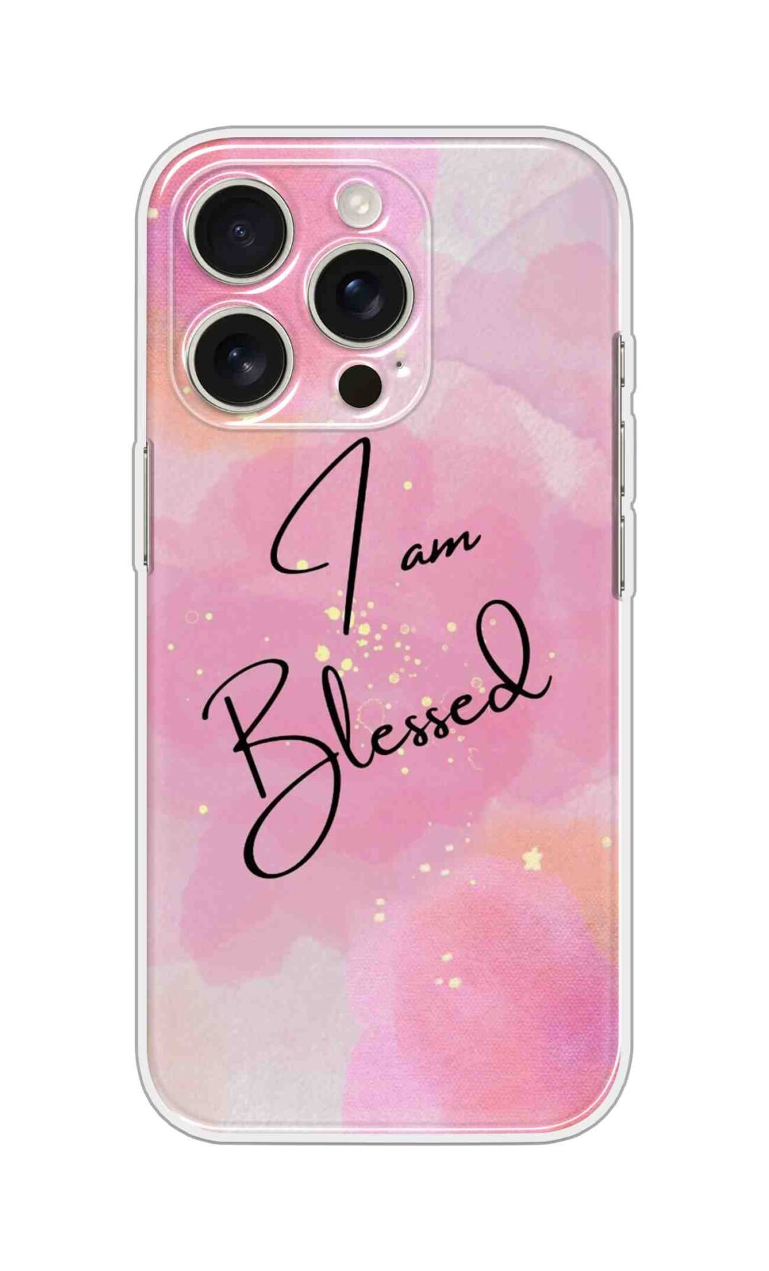 Printed Silicon Cover - I Am Blessed D16708