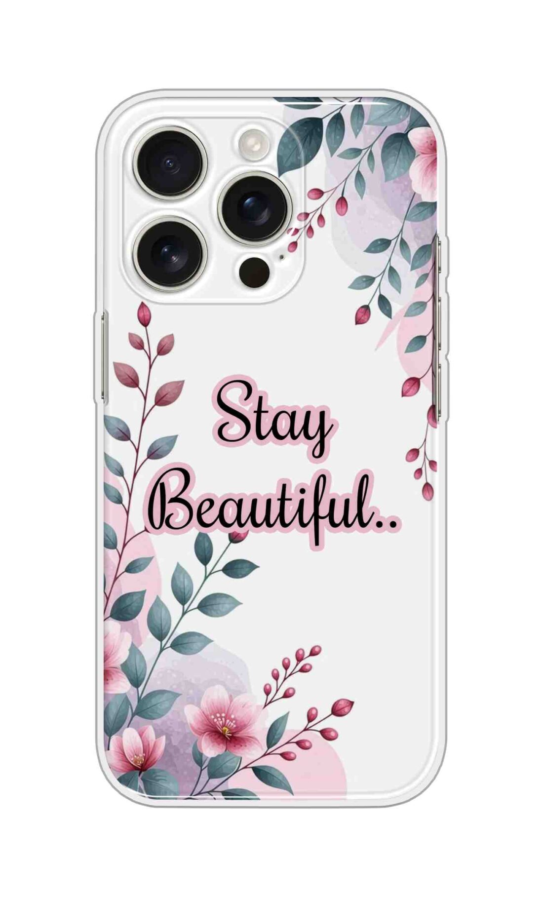 Printed Silicon Cover - Stay Strong D16726