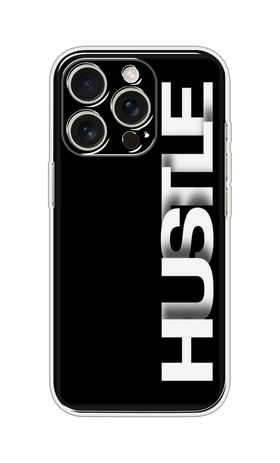 Printed Silicon Cover - Hustle D16767