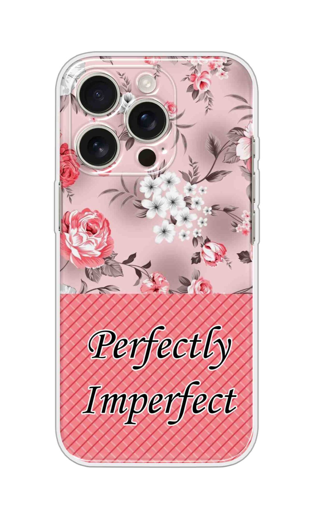 Printed Silicon Cover - Prefectly Imperfect D16770